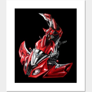 BMW S1000RR Shark Posters and Art